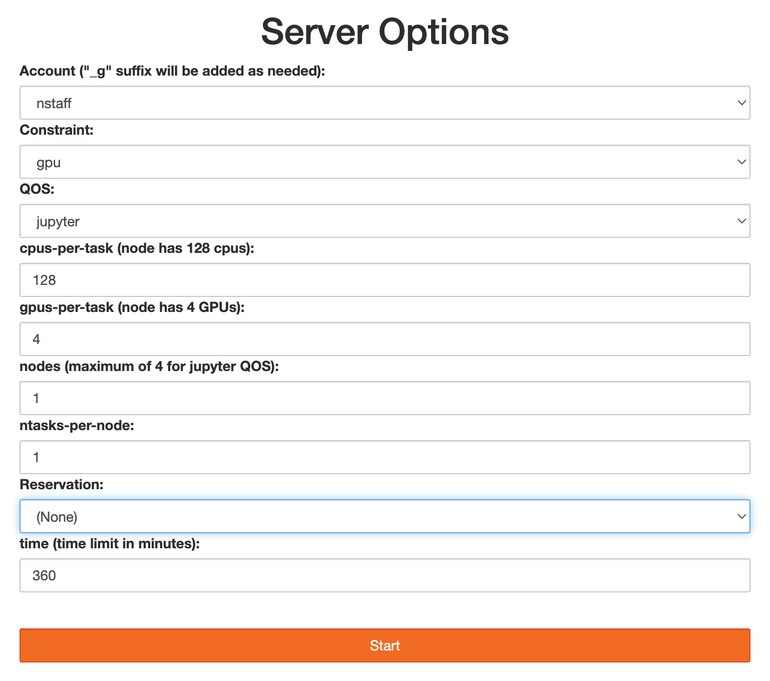 Configurable Jobs Menu